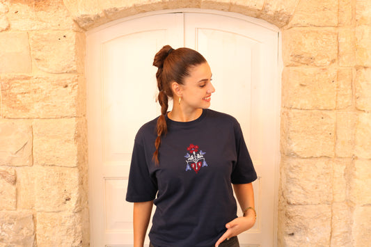 Floral Geometric t-shirt